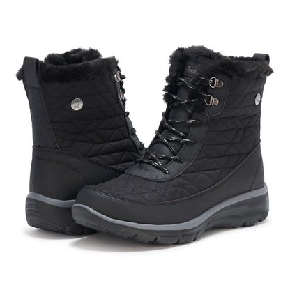 Skechers Women's Black Ankle Boot - Frostline Style
