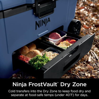 Ninja 65qt Wheeled Cooler with Dry Storage