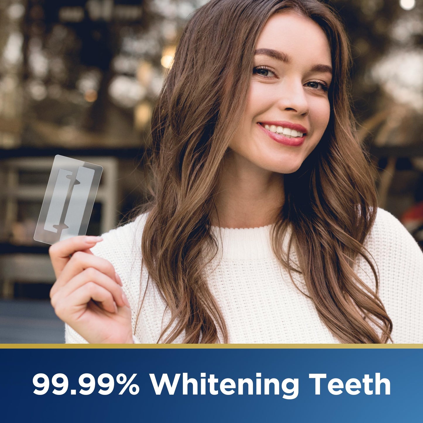Teeth Whitening Strip, Whitening Strips, 42 Strips for Sensitive Teeth, Professional and Safe Teeth Whitening Kit