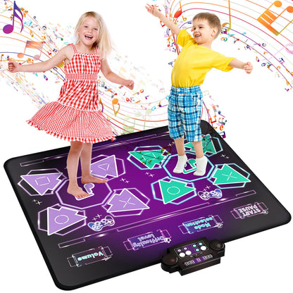 Kids Dance Mat - 2-Player Electronic Floor Game
