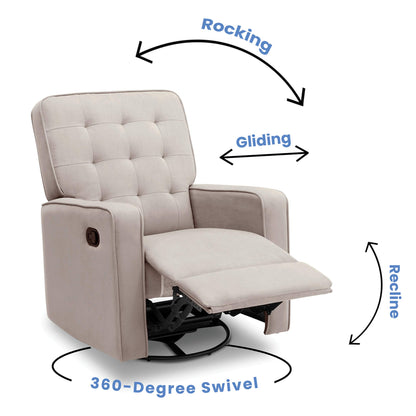 Delta Children Recliner Glider Swivel Chair