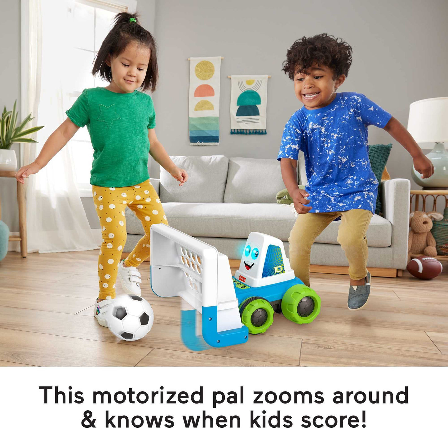 Fisher-Price Motorized Soccer Game with Lights & Sounds