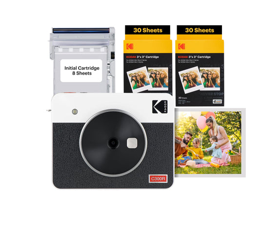 KODAK Mini Shot 3 Instant Camera & Printer Bundle