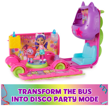 Gabby's Dollhouse Celebration Party Bus Playset