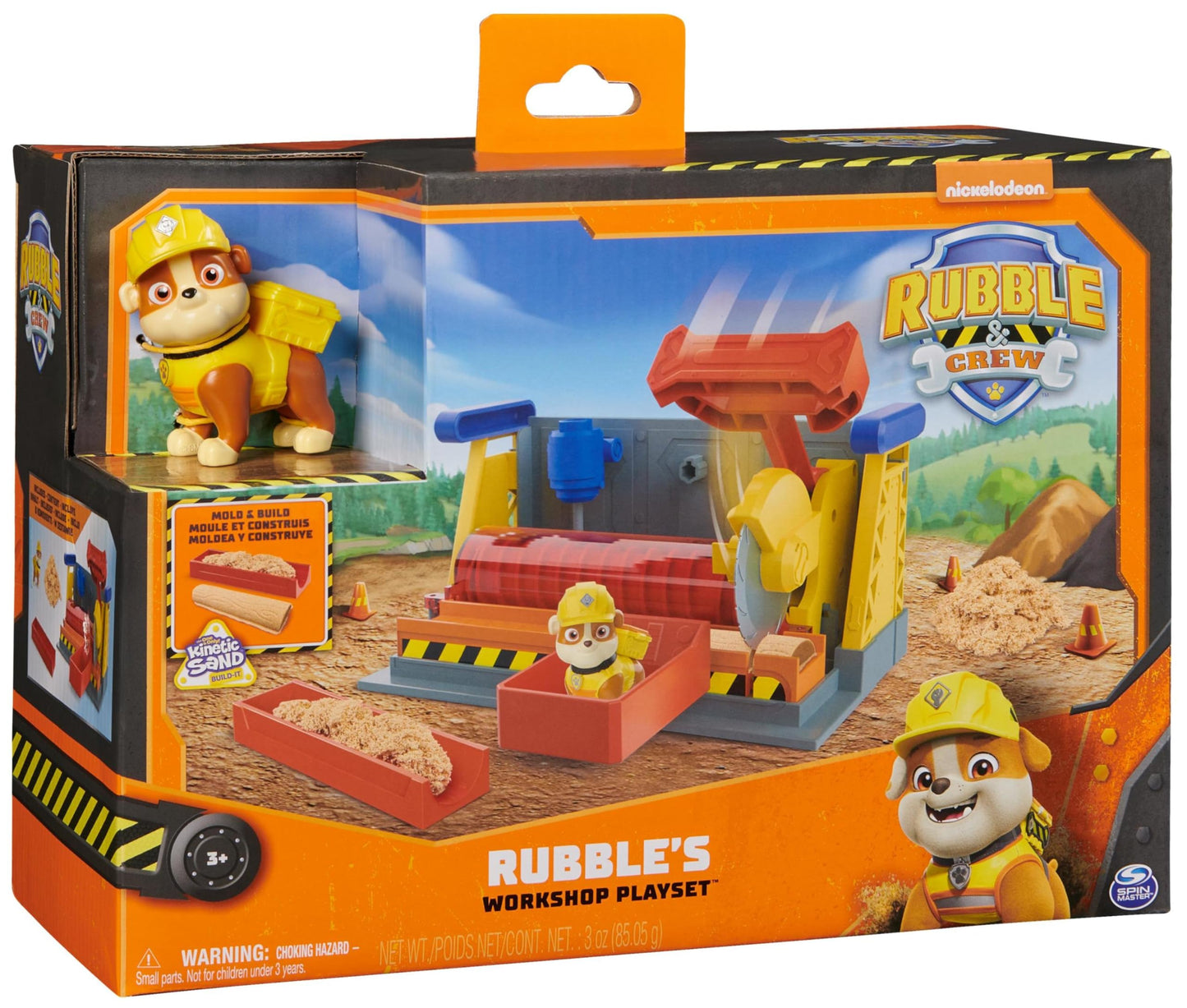 Rubble & Crew Rubble’s Workshop Playset with Figure