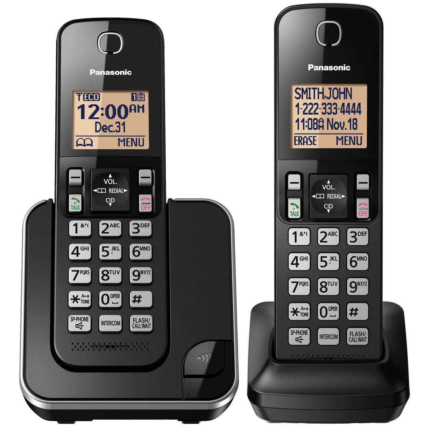 Panasonic Cordless Phone System with 2 Handsets