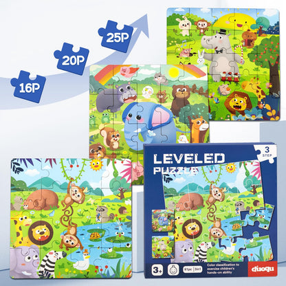 Animal World Magnetic Puzzle Book for Kids