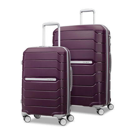 Samsonite Freeform Hardside Expandable with Double Spinner Wheels, Amethyst Purple, 2-Piece Set (20/28)