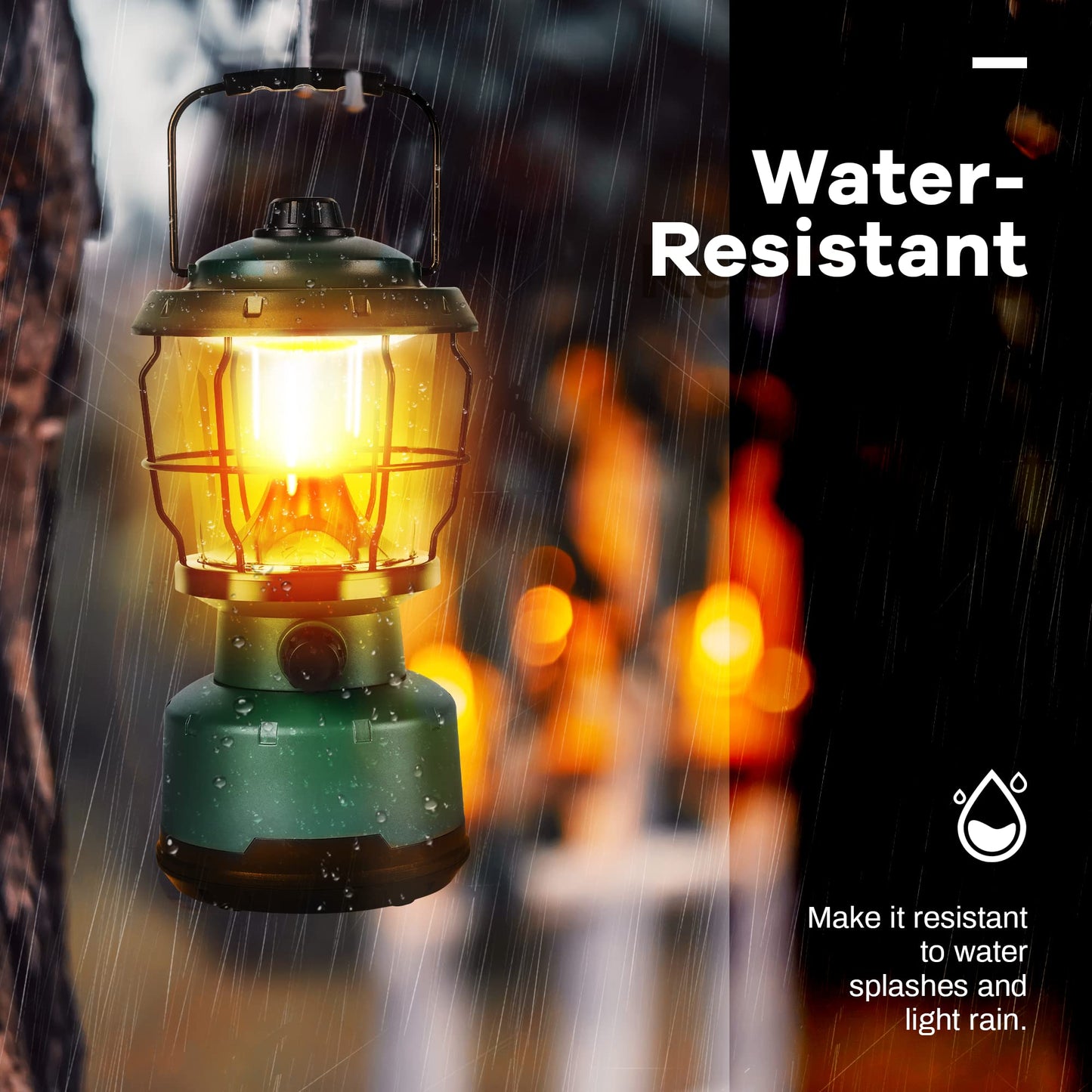 2500LM Rechargeable LED Camping Lantern