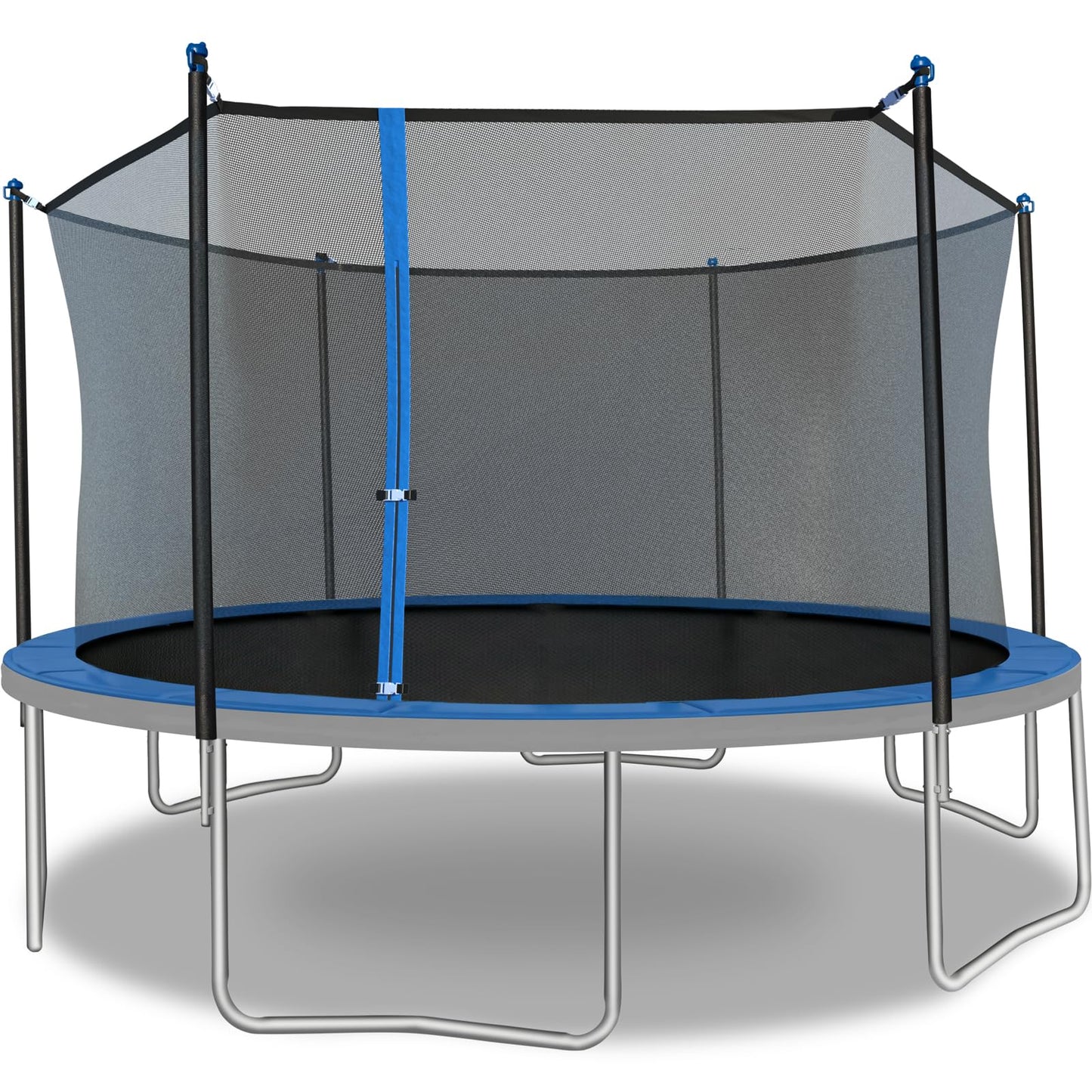 TruJump 14 Ft Round Trampoline with Safety Enclosure