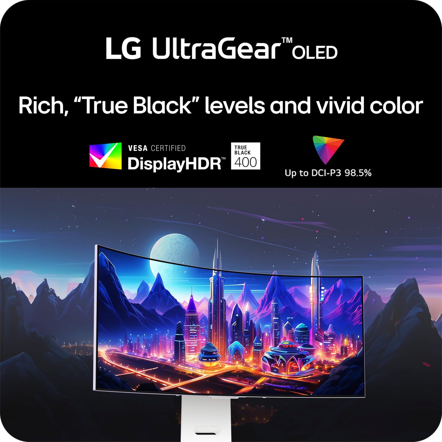 34-inch LG Ultragear Curved Gaming Monitor 240Hz