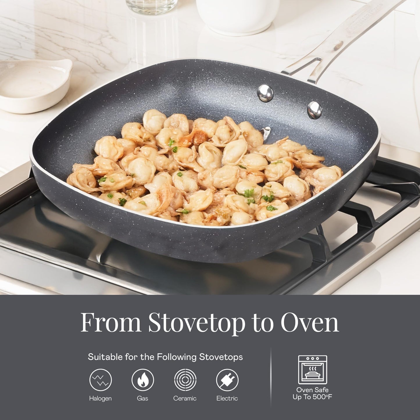 20-Piece Granitestone Nonstick Cookware Set