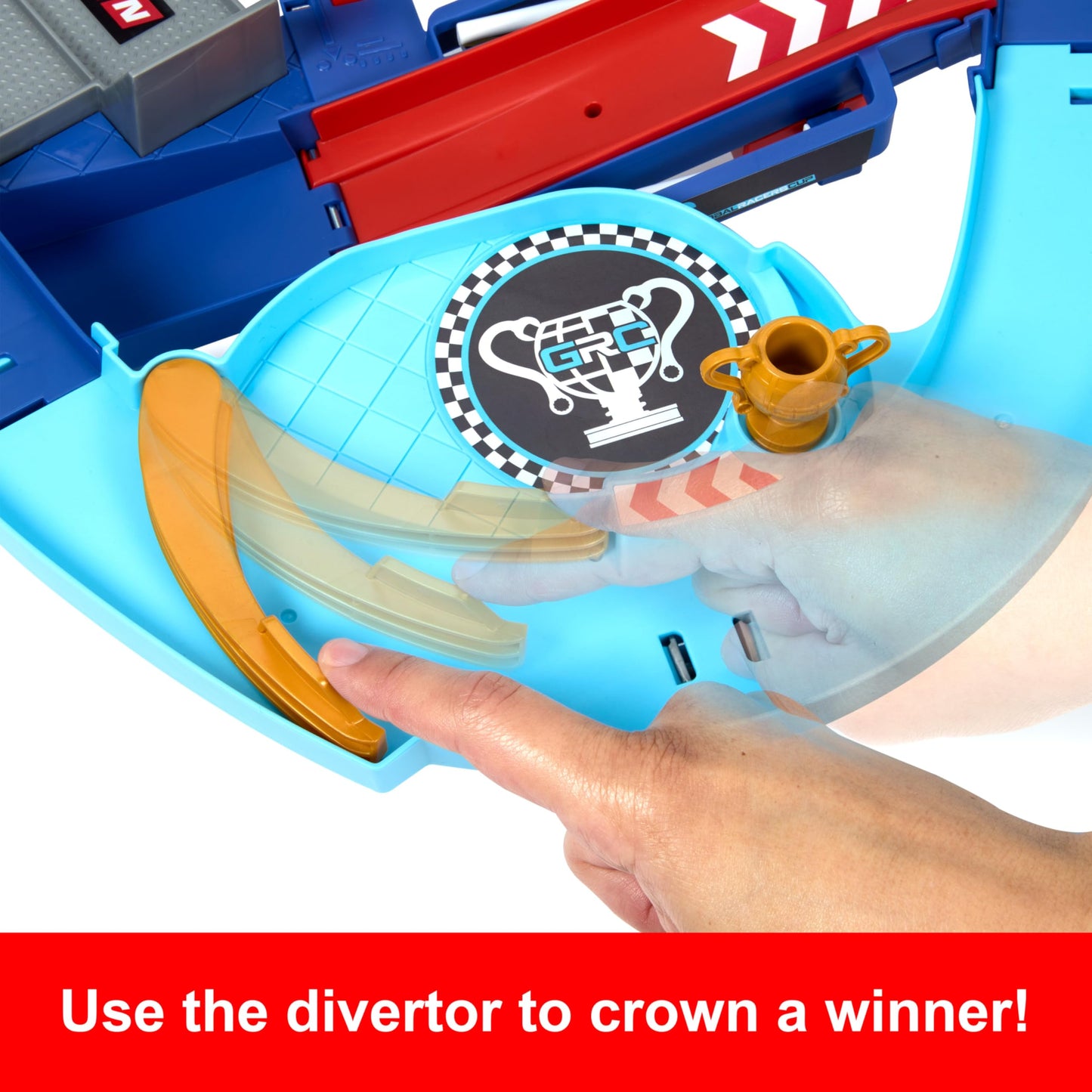 Mattel Cars Jumping Raceway Track Set with 2 Cars