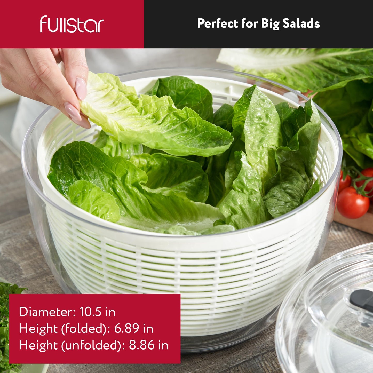 Fullstar 3-in-1 Mandoline Slicer and Cutter