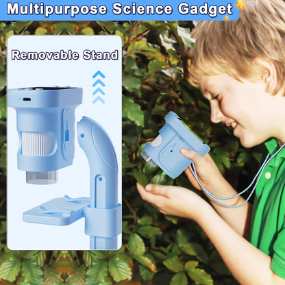 VFU Kids Portable Handheld Microscope Toy