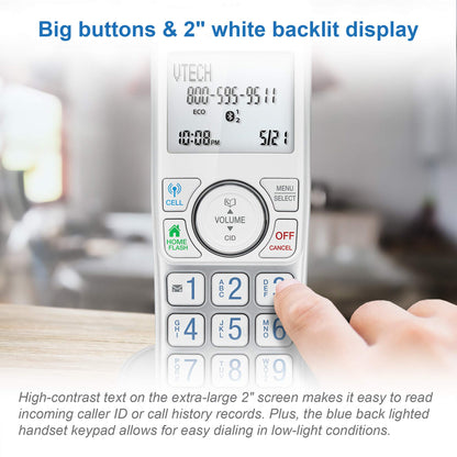 VTech Bluetooth Cordless Phone with Answering Machine