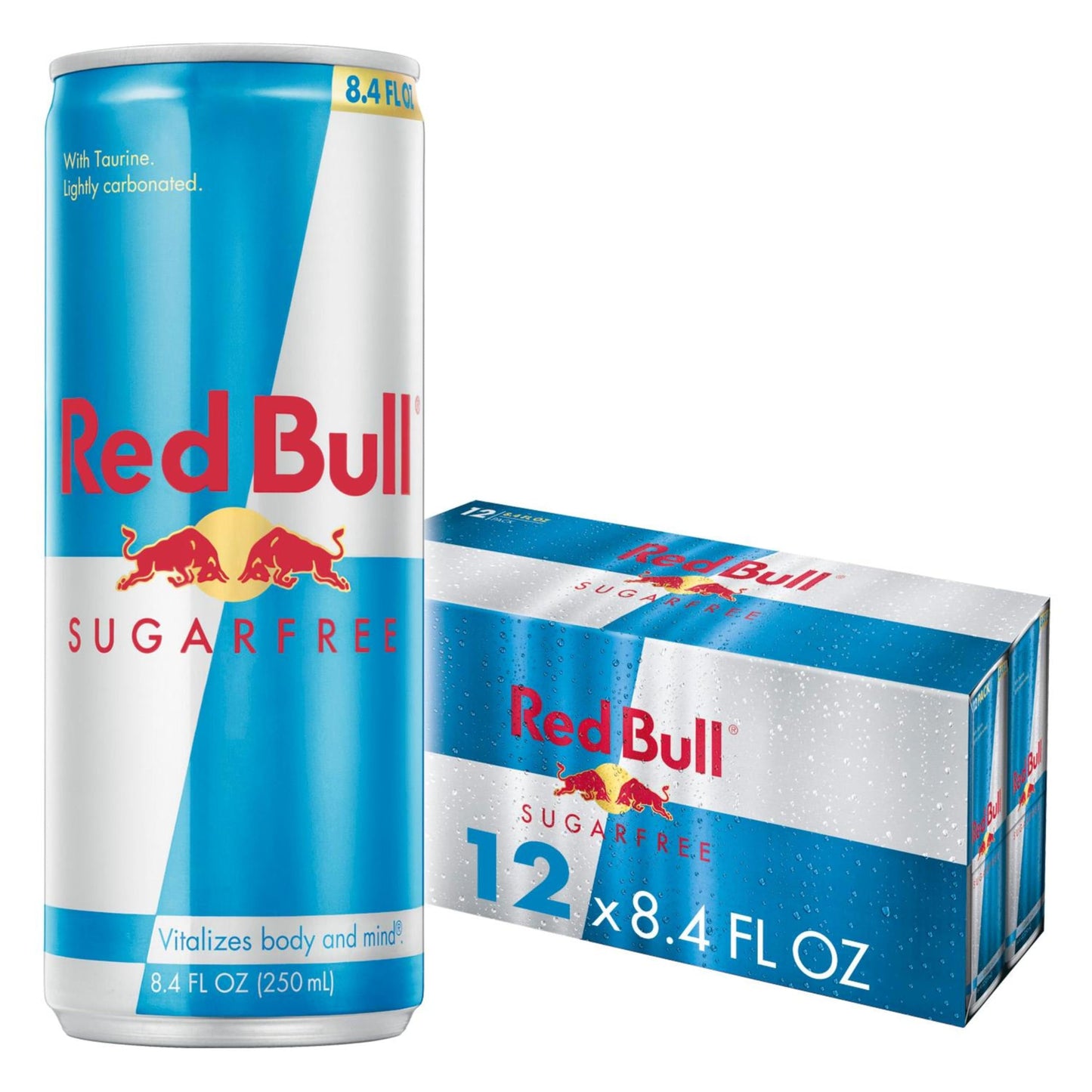12 Pack Red Bull Sugar Free Energy Drink