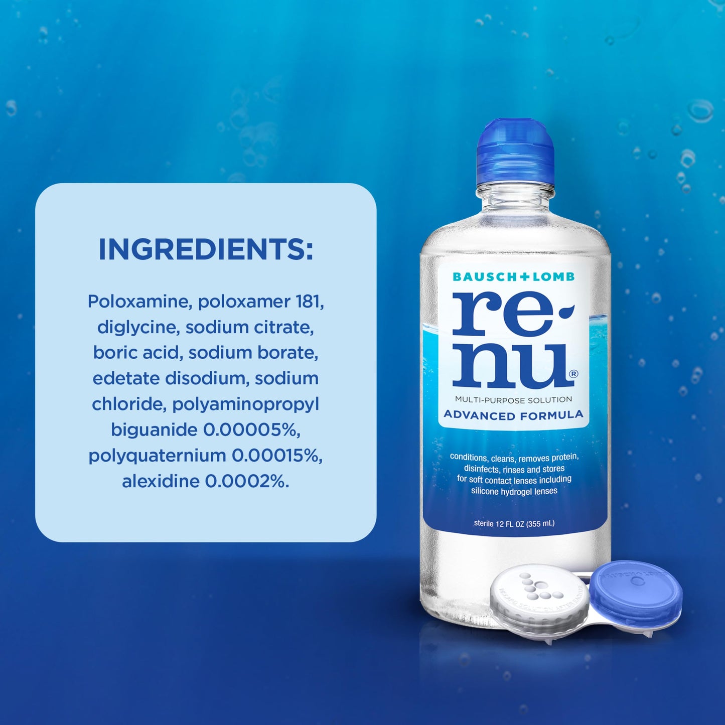 Renu Contact Lens Solution for Soft Lenses