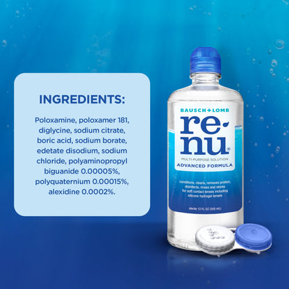 Renu Contact Lens Solution for Soft Lenses
