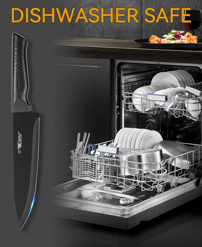 15-Piece Self-Sharpening Knife Set with Block