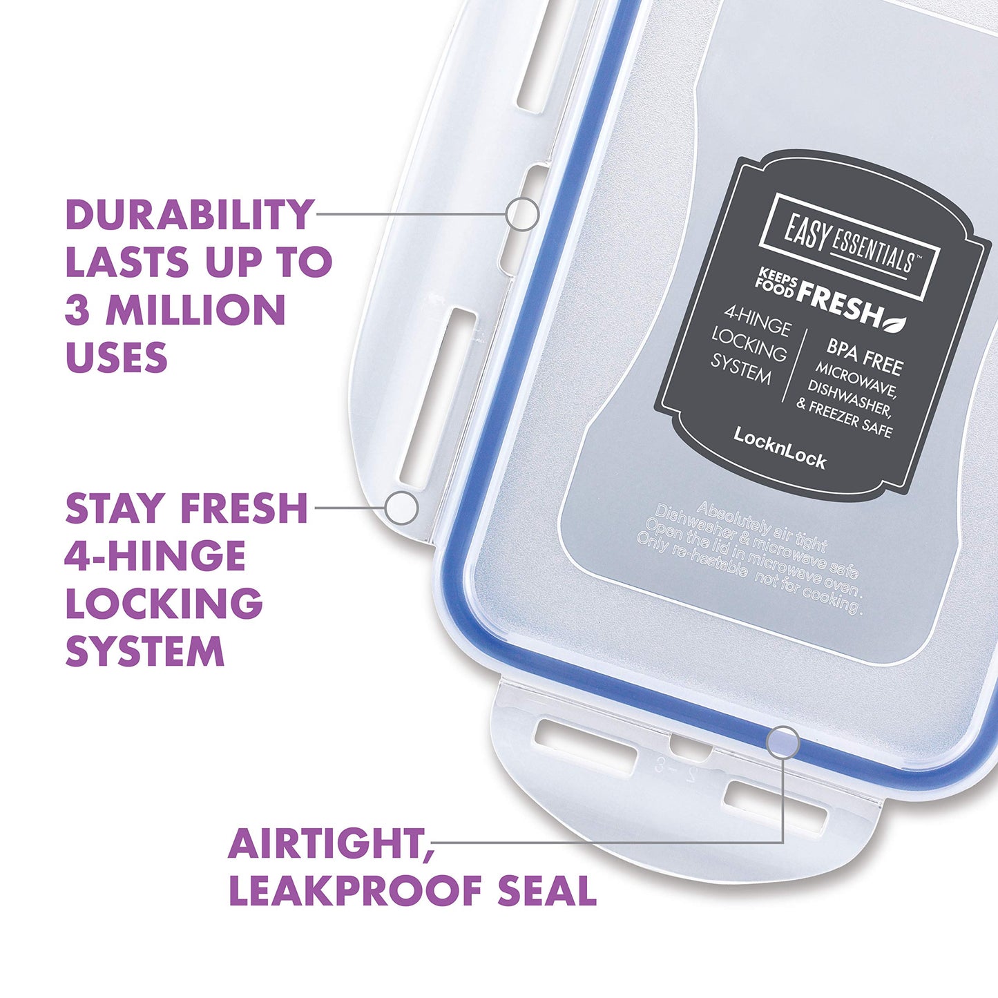 LocknLock 38-Piece Airtight Food Storage Set