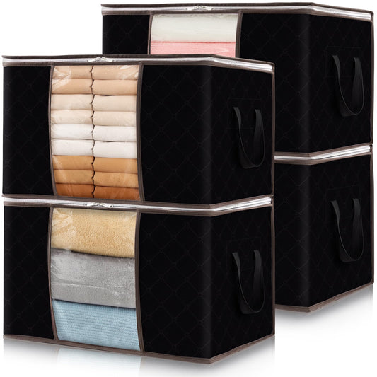 Lifewit Foldable Clothes Storage Bins with Lids