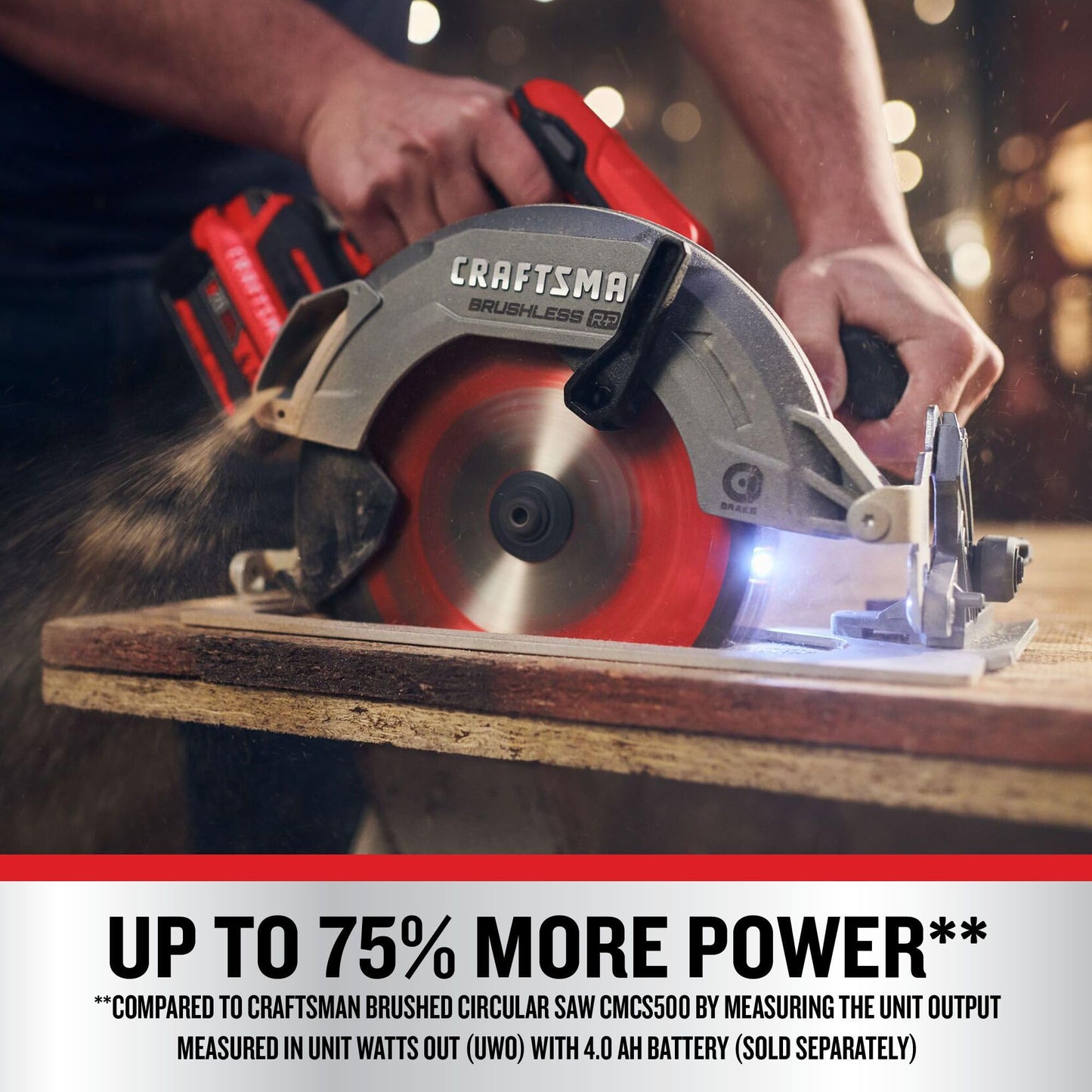 CRAFTSMAN 7-1/4" Cordless Circular Saw - Bare Tool