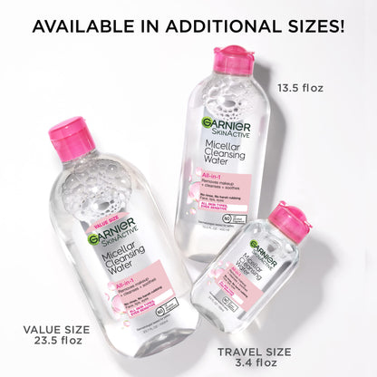Garnier Micellar Water Makeup Remover for Sensitive Skin