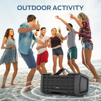 Oraolo 40W Waterproof Bluetooth Speaker for Parties
