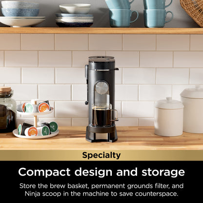 Ninja Single-Serve Coffee Maker with Milk Frother