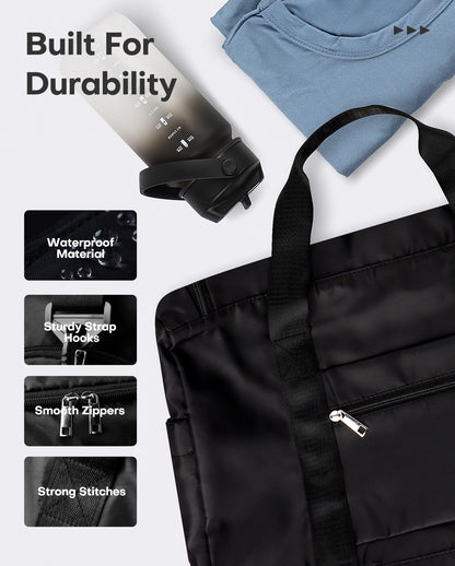 Gym Bag with Shoe Compartment by HOTOR