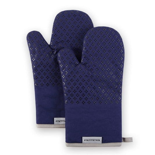 KitchenAid Cobalt Blue Oven Mitt Set, 2-Pack
