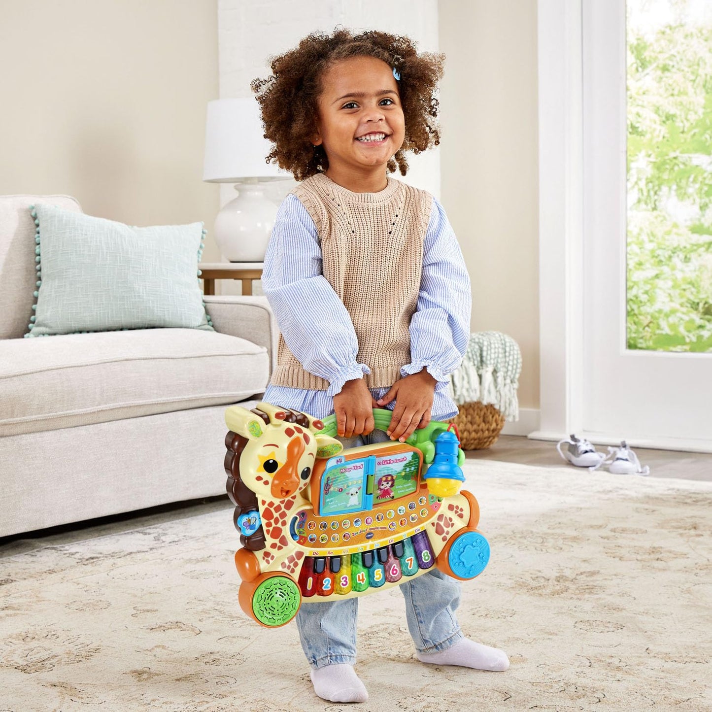 VTech Zoo Jamz Giraffe Piano Toy for Kids