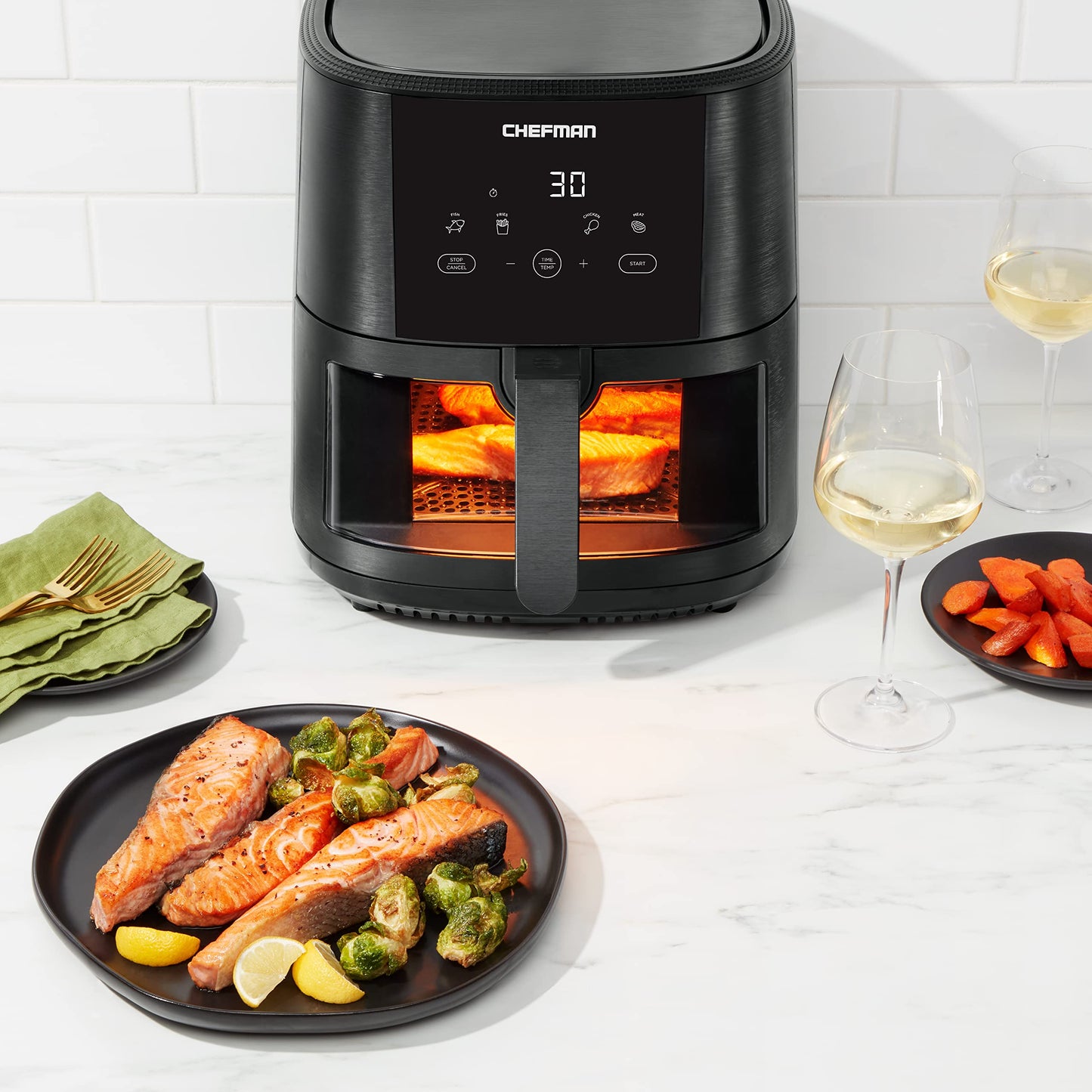 8 Qt Chefman Easy View Air Fryer