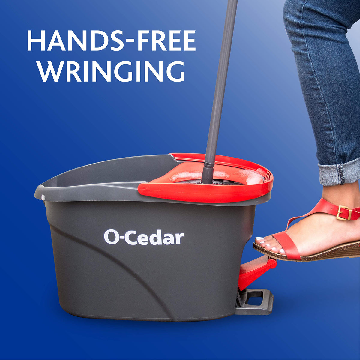 O-Cedar EasyWring Microfiber Spin Mop System