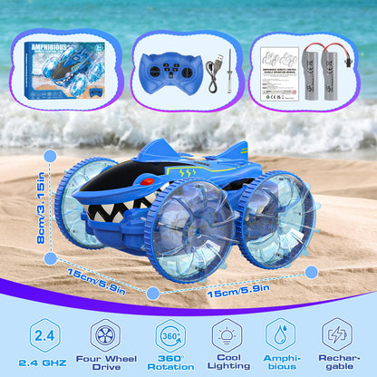 Amphibious Remote Control Car for Kids
