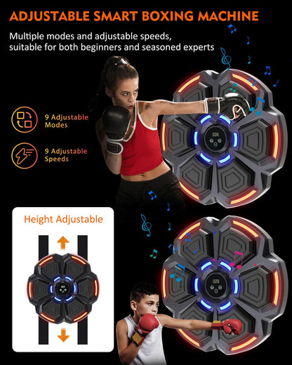 Bluetooth Music Punching Machine with Gloves