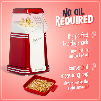 8-Cup Nostalgia Electric Popcorn Maker