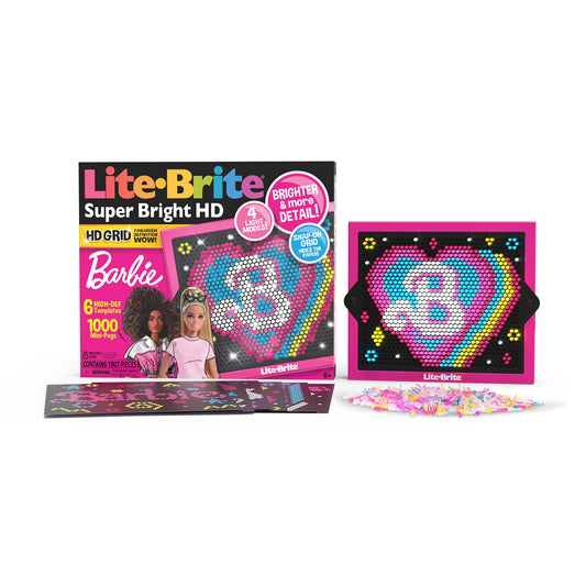 Lite Brite Barbie HD Light-Up Creative Screen