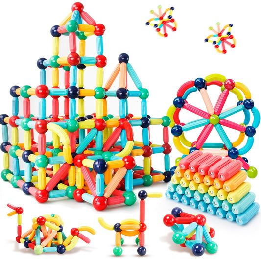 Magnetic Building Blocks STEM Toy for Kids