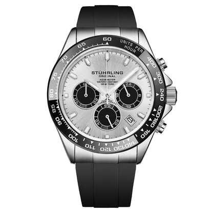 Stuhrling Aquamaster Quartz Chronograph Watch 42mm