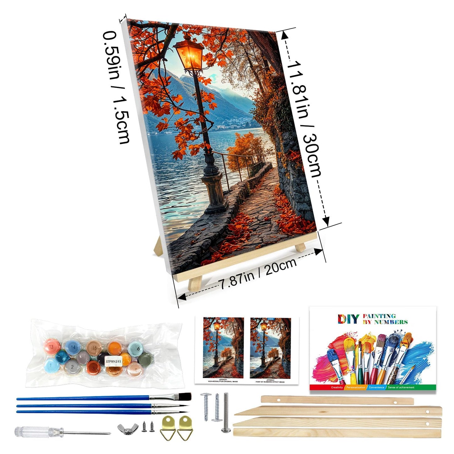 Paint by Numbers Kit for Adults - JOOZ
