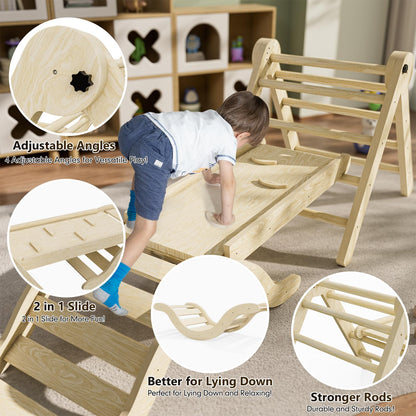 5-in-1 Toddler Climbing Triangle Set