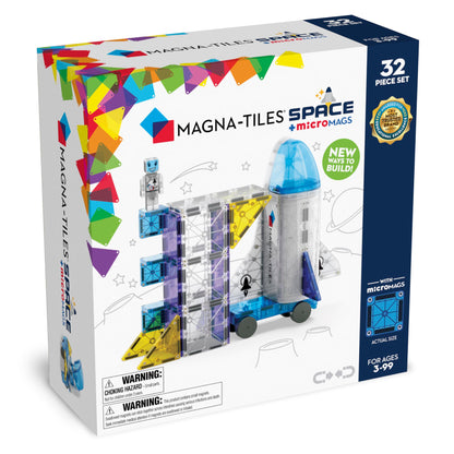 MAGNA-TILES 32-Piece Magnetic Building Set