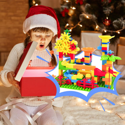 Marble Run Maze Track - STEM Building Blocks