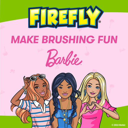 3 Pack Firefly Soft Bristle Kids Toothbrushes