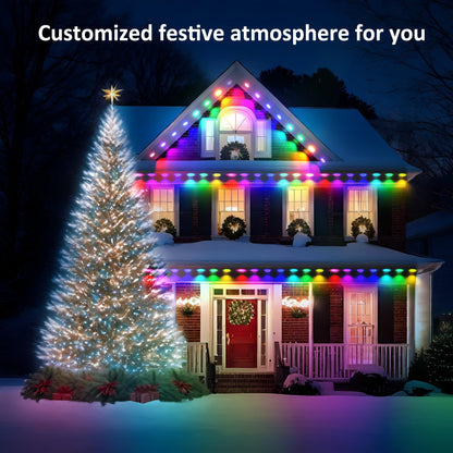 100ft RGBCW Smart Outdoor String Lights
