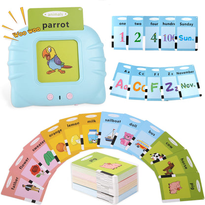 Toys for 2 3 4 5 Year Old Boys and Girls, 384 Sight Words Talking Flash Cards Autism Sensory Toys for Autistic Children, Speech Therapy Toys Educational Learning Montessori Toys