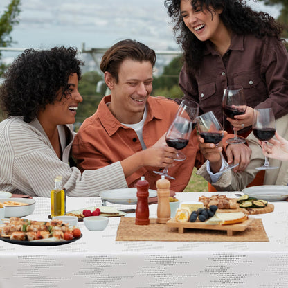 Rectangular Velvet Tablecloth for Dining Parties