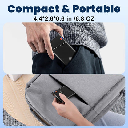 10000mAh Fast Charging Power Bank with USB C